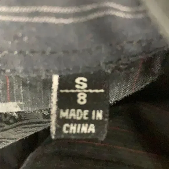 Micros Clothing Co. Boys Black Button Down long sleeve embroidered Shirt - Picture 8 of 8